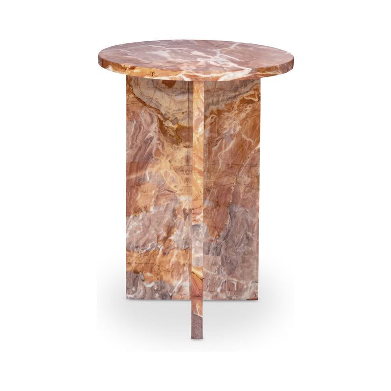 GRACE ACCENT TABLE BLACK MARBLE