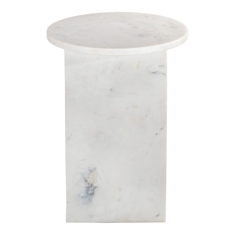 GRACE ACCENT TABLE BLACK MARBLE