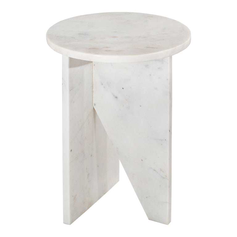 GRACE ACCENT TABLE BLACK MARBLE