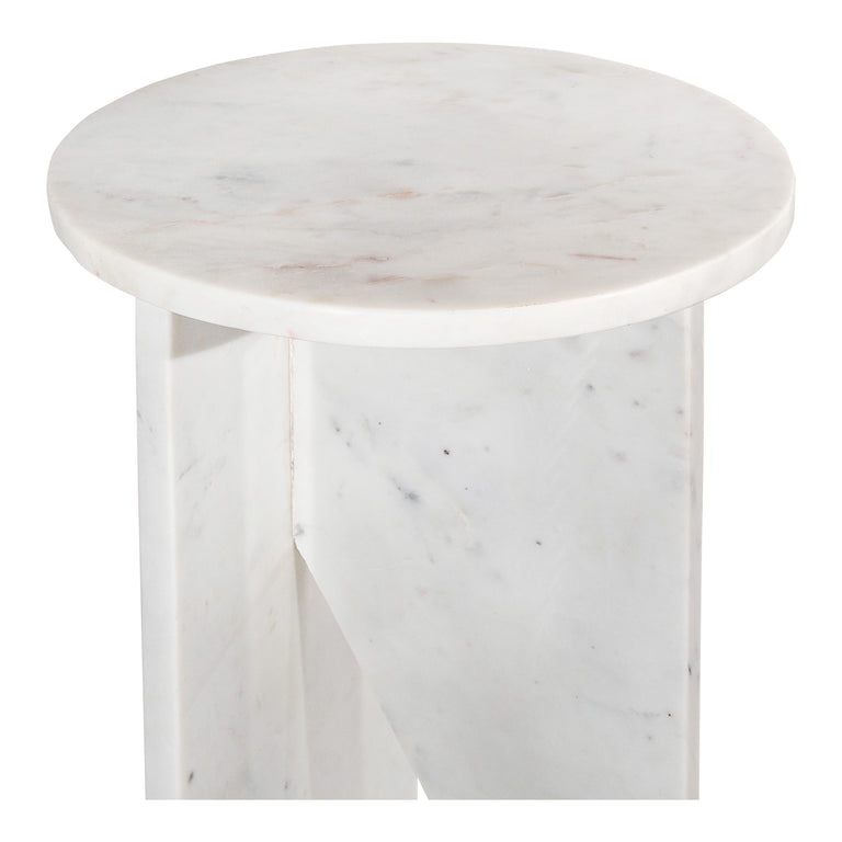 GRACE ACCENT TABLE BLACK MARBLE
