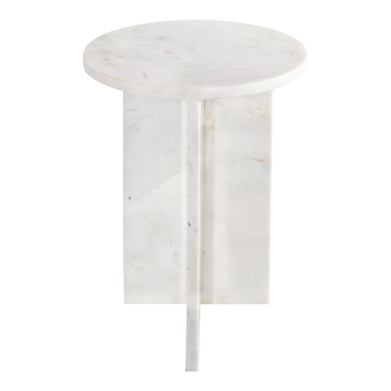 GRACE ACCENT TABLE BLACK MARBLE