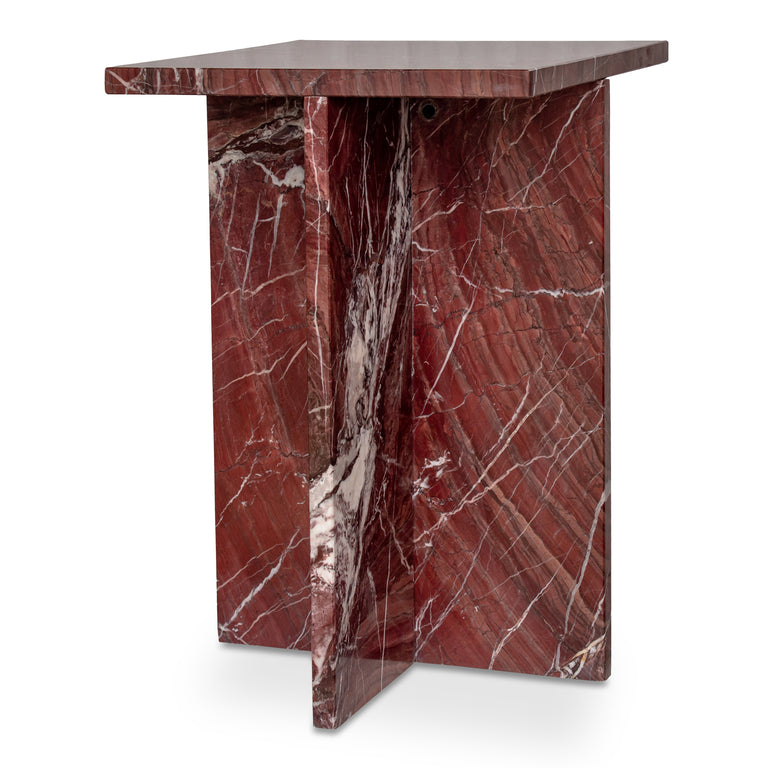 BLAIR ACCENT TABLE GOLDEN FOREST MARBLE