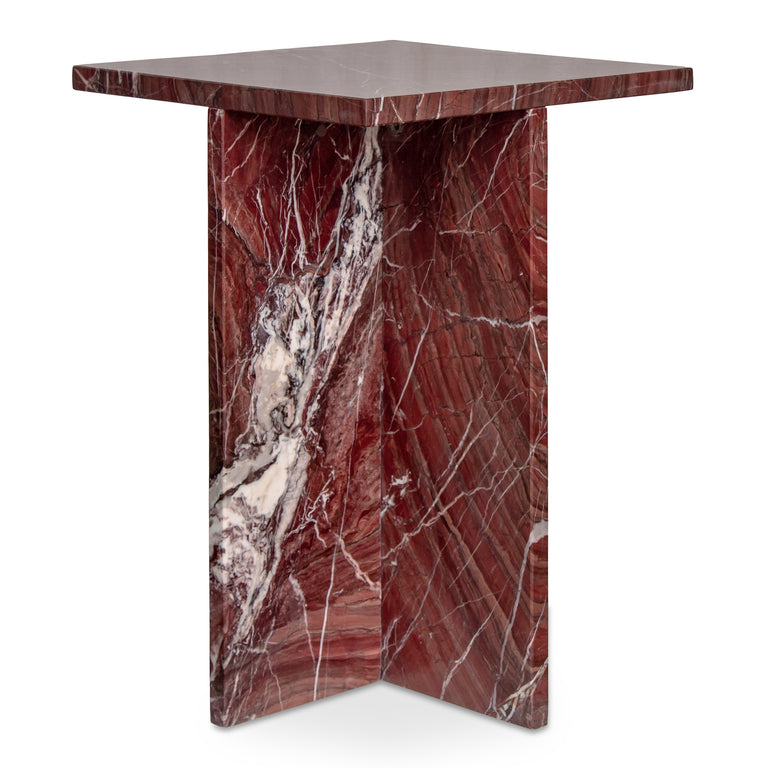 BLAIR ACCENT TABLE GOLDEN FOREST MARBLE