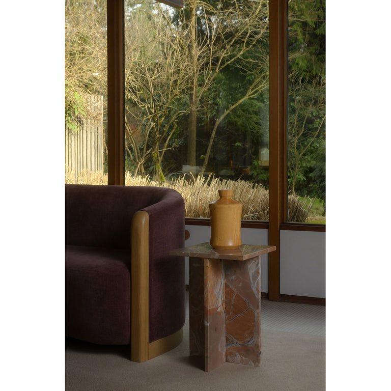 BLAIR ACCENT TABLE GOLDEN FOREST MARBLE