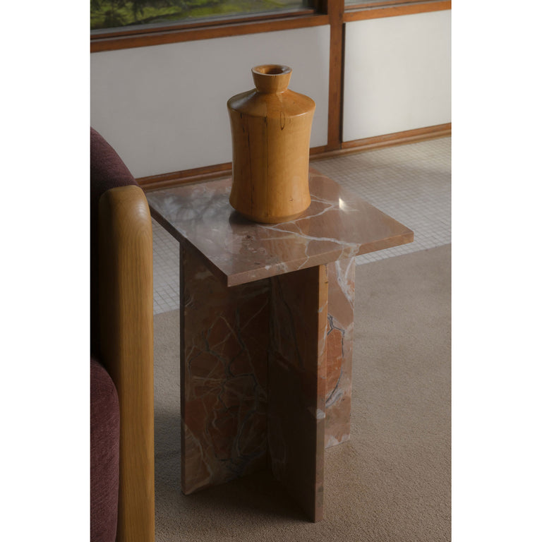 BLAIR ACCENT TABLE GOLDEN FOREST MARBLE