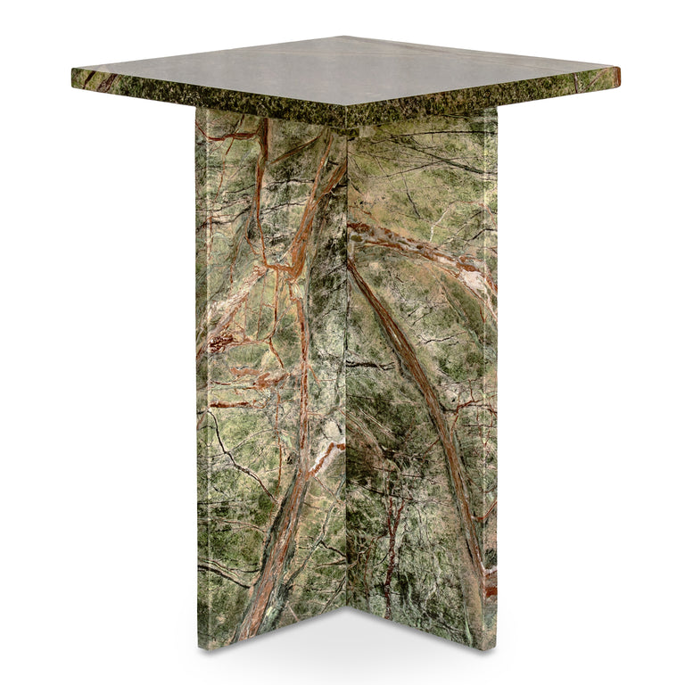 BLAIR ACCENT TABLE GOLDEN FOREST MARBLE