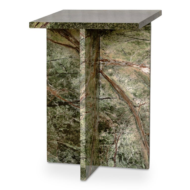 BLAIR ACCENT TABLE GOLDEN FOREST MARBLE
