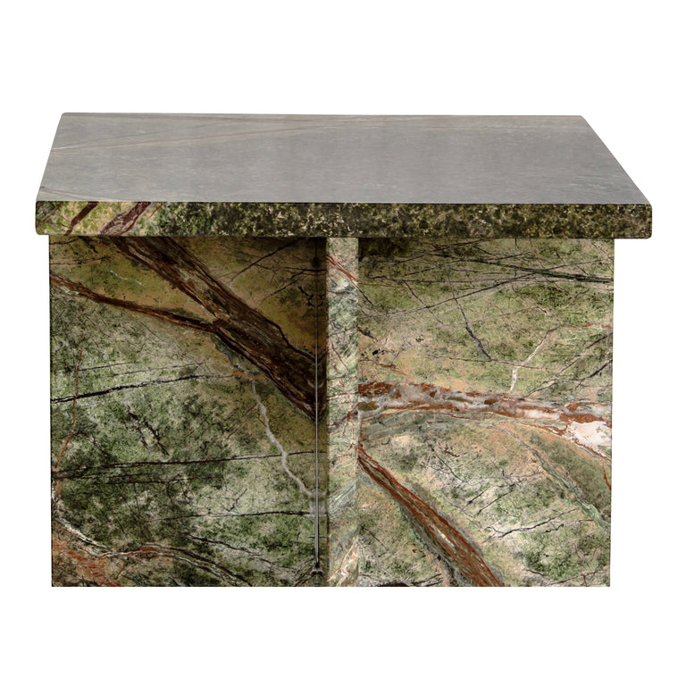 BLAIR ACCENT TABLE GOLDEN FOREST MARBLE