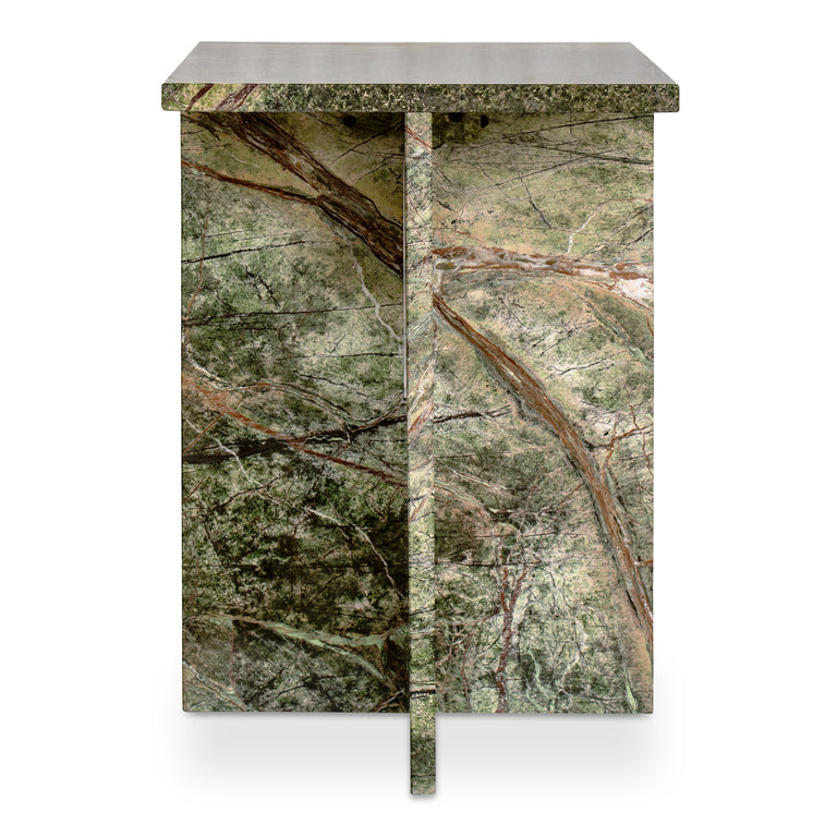 BLAIR ACCENT TABLE GOLDEN FOREST MARBLE