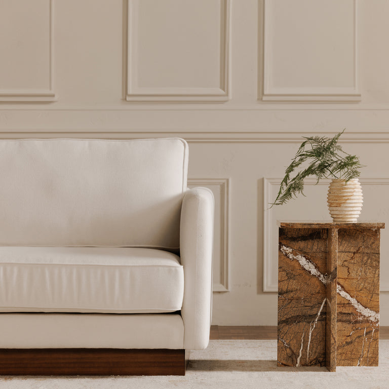 BLAIR ACCENT TABLE GOLDEN FOREST MARBLE