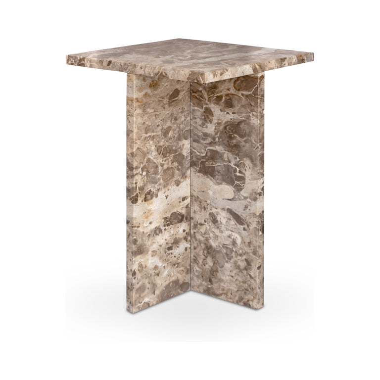 BLAIR ACCENT TABLE GOLDEN FOREST MARBLE