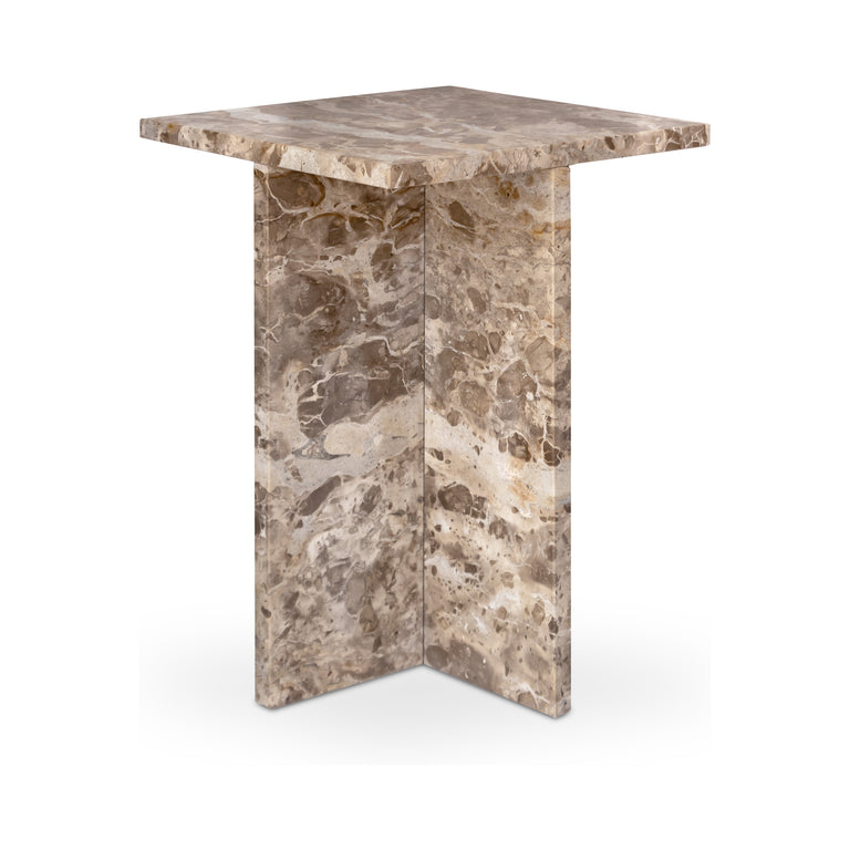 BLAIR ACCENT TABLE GOLDEN FOREST MARBLE