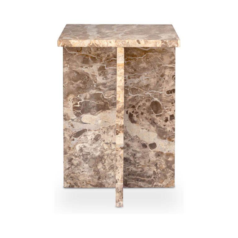 BLAIR ACCENT TABLE GOLDEN FOREST MARBLE