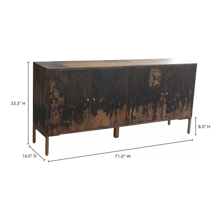 ARTISTS SIDEBOARD LARGE BLACK