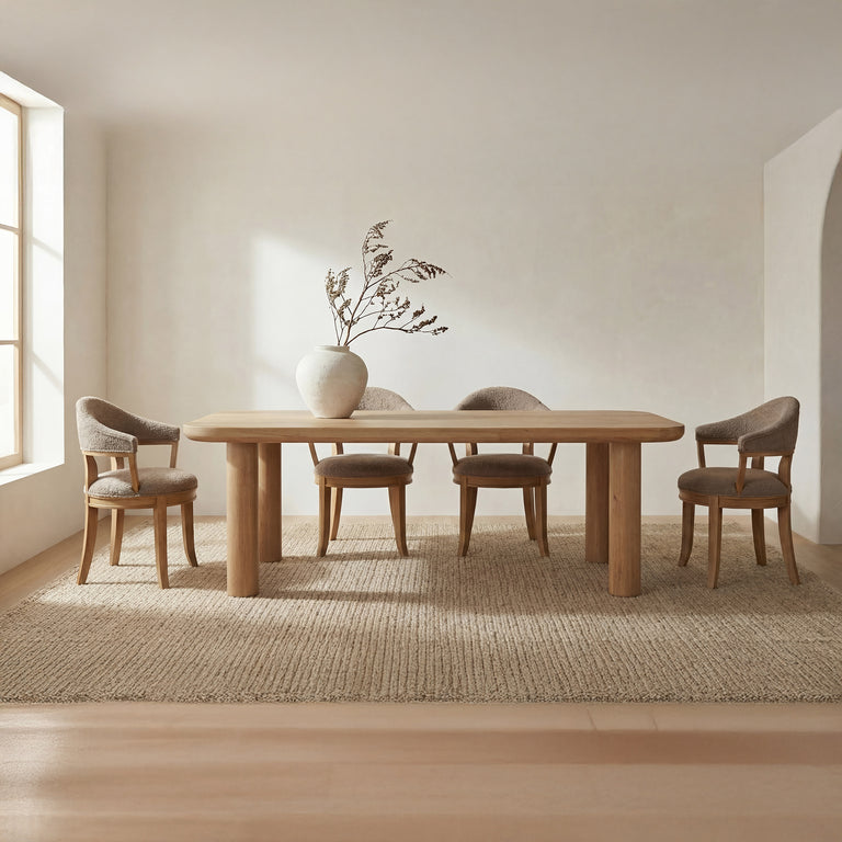 ANDERS DINING TABLE LARGE NATURAL
