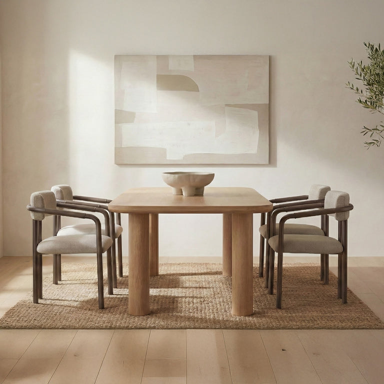 ANDERS DINING TABLE LARGE NATURAL