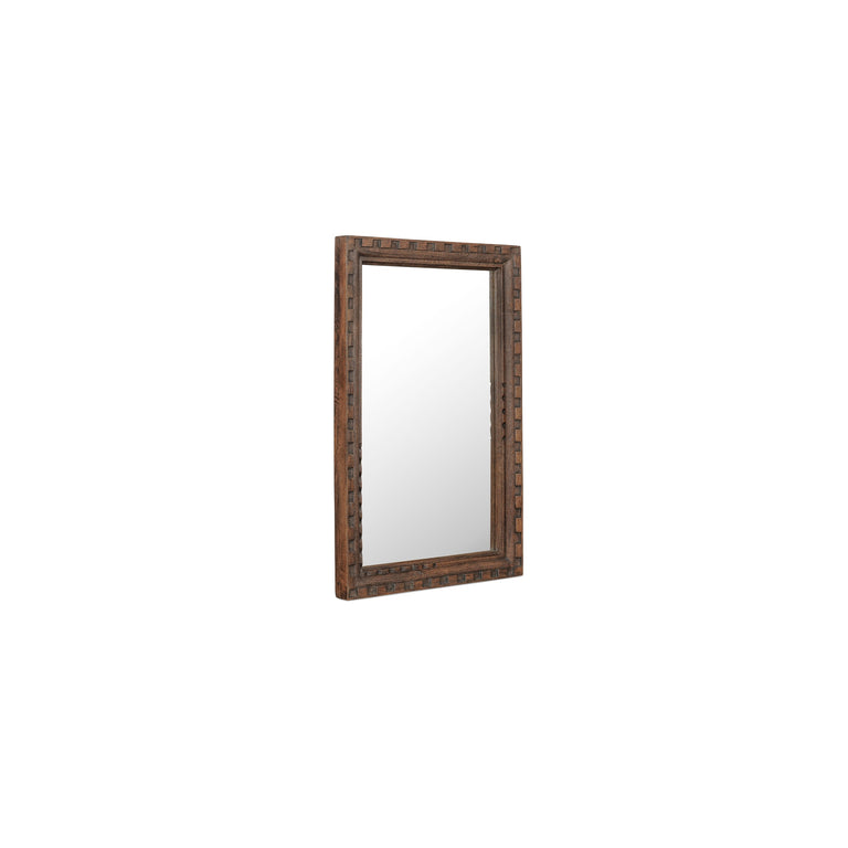 HOLLAND MIRROR LARGE BROWN