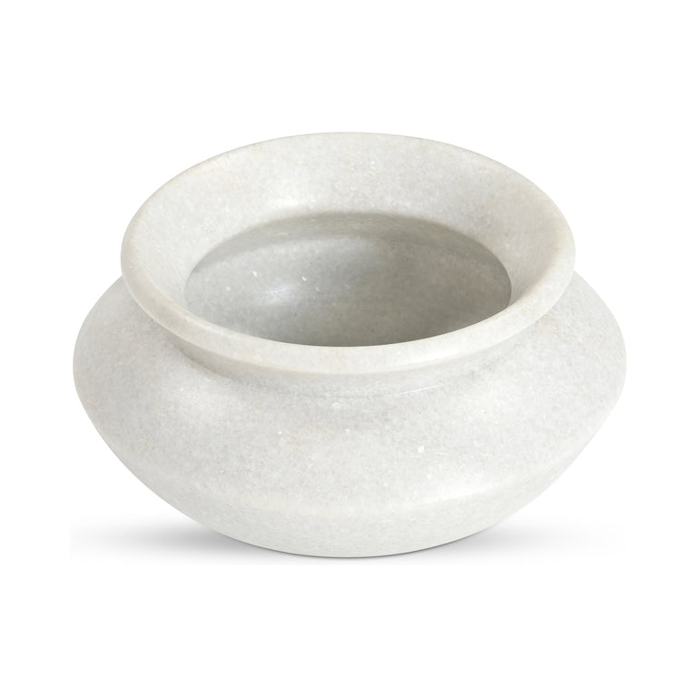 ROMANO VESSEL WHITE MARBLE