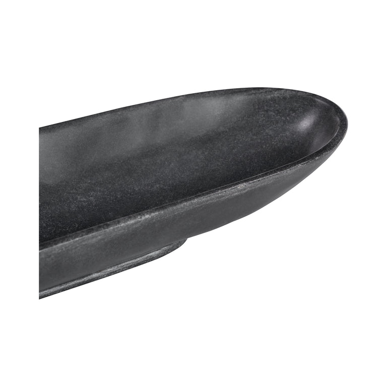 VENETIA TRAY BLACK MARBLE