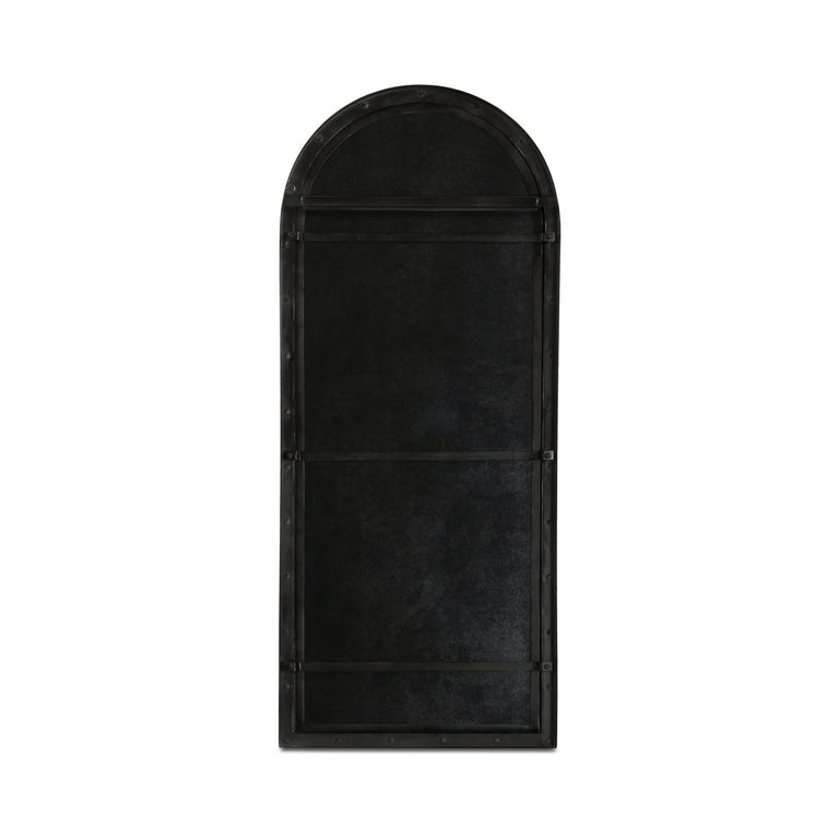 HUGHES FLOOR MIRROR IRON GREY