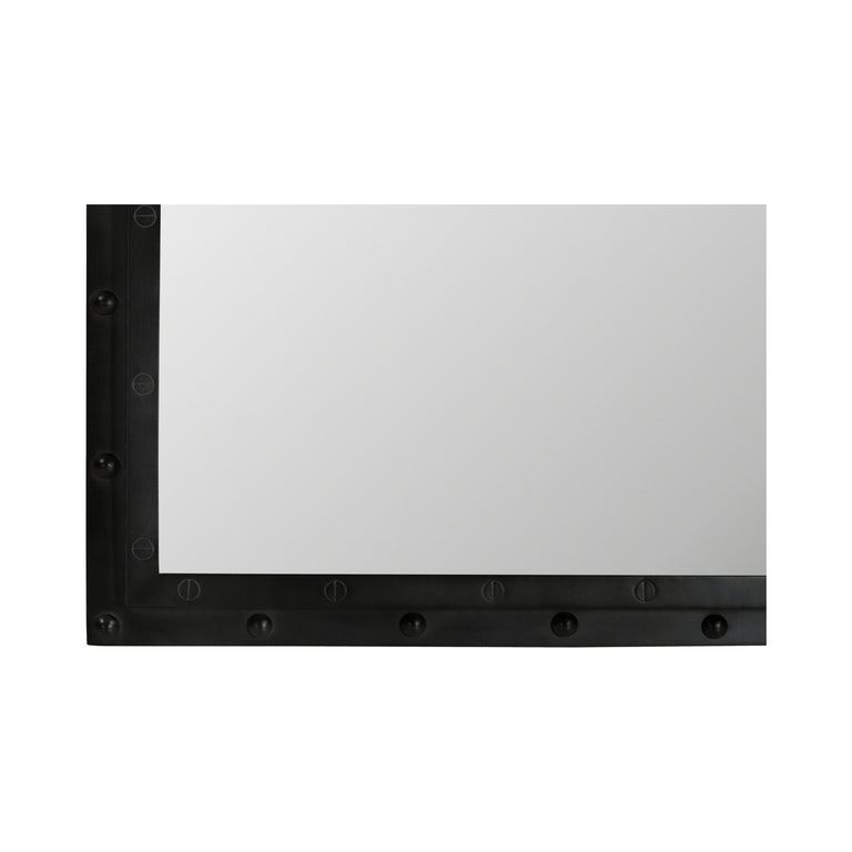 HUGHES FLOOR MIRROR IRON GREY