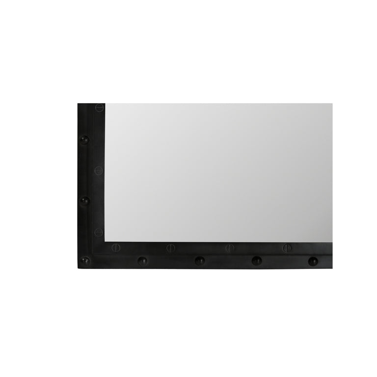 HUGHES FLOOR MIRROR IRON GREY