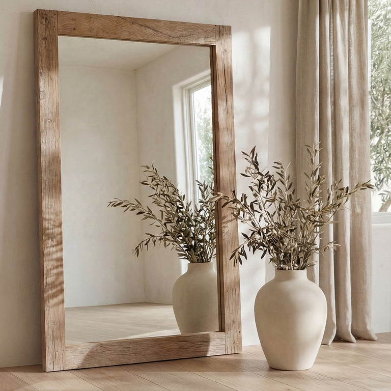 ORCHARD RECLAIMED WOOD FLOOR MIRROR