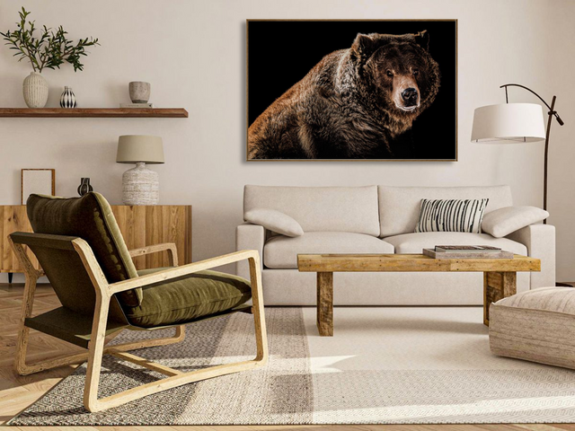 Grizzled 2 by Adam Mowery | stretched canvas wall art