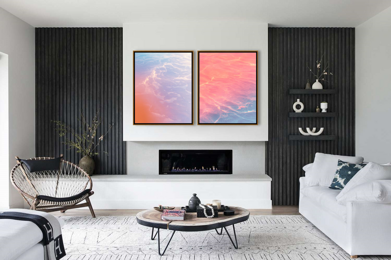Chroma Waves I by Tommy Kwak | stretched canvas wall art