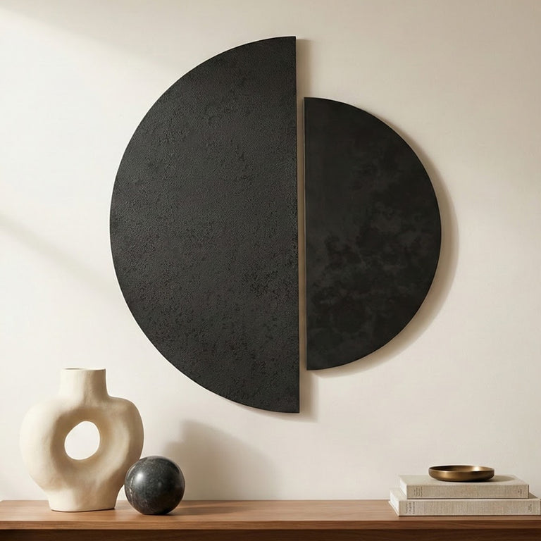 MERIDIAN WALL DECOR BLACK
