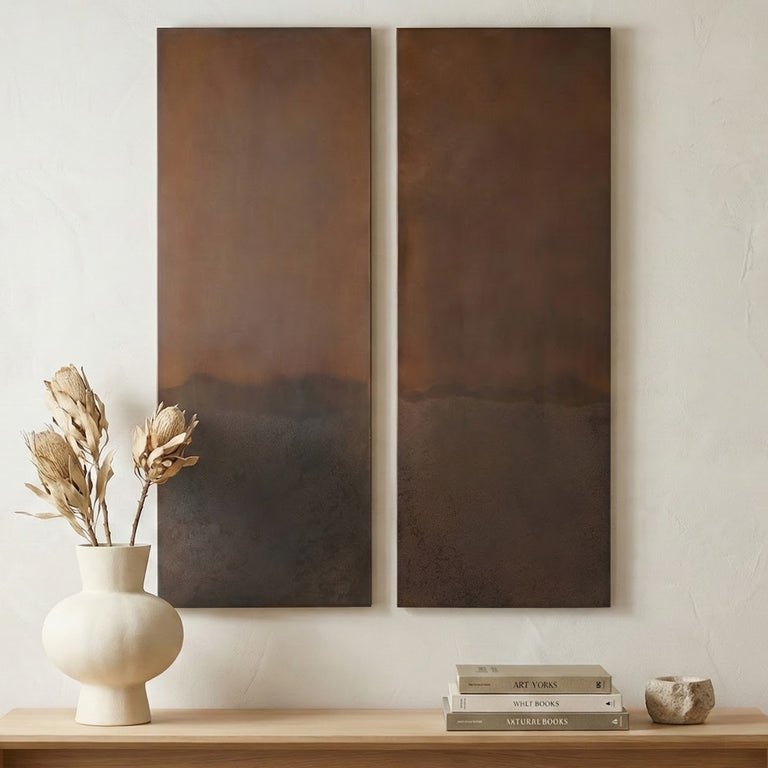 SMITH WALL DECOR BRONZE-SET OF TWO