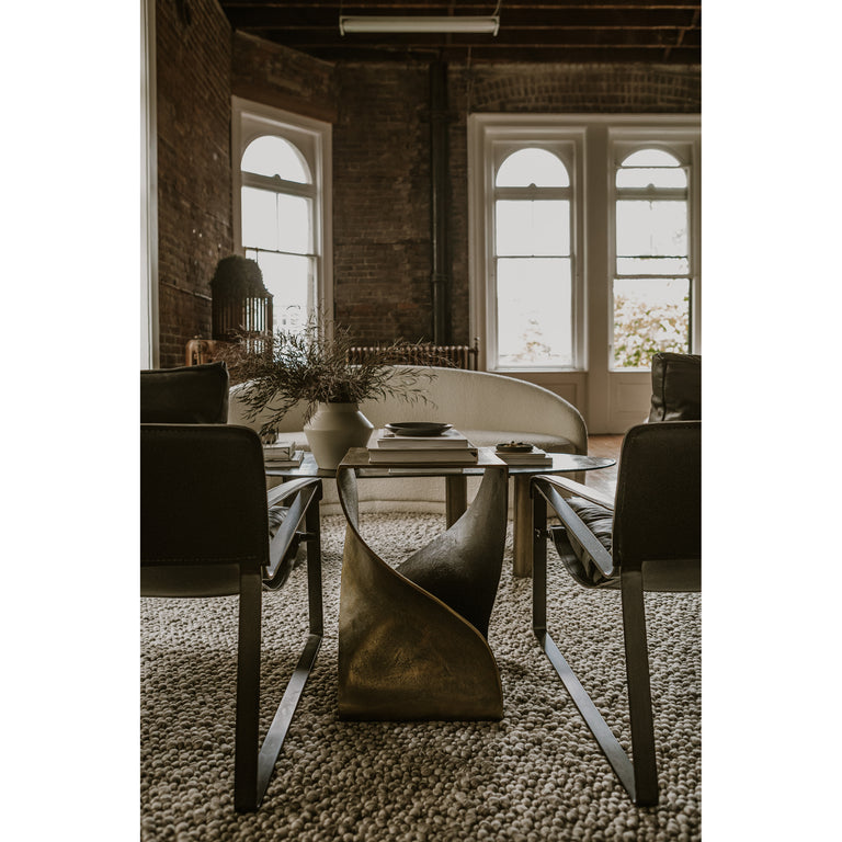 TWIST ACCENT TABLE BLACK