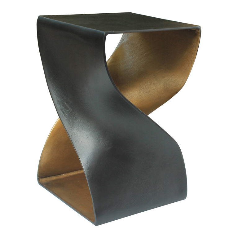 TWIST ACCENT TABLE BLACK