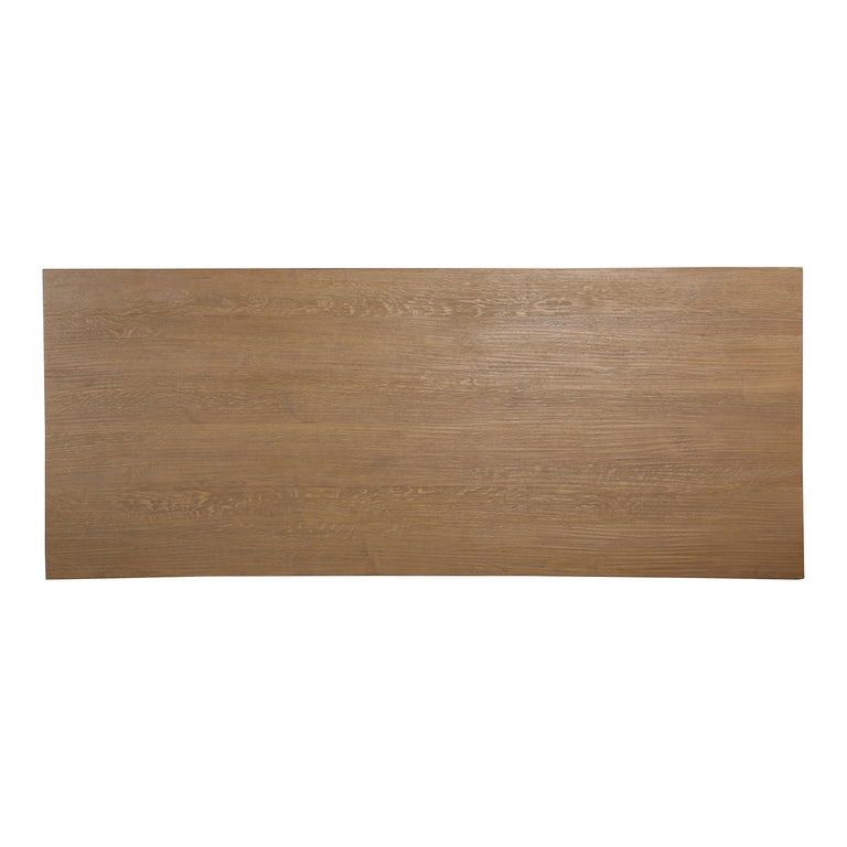 KOSHI DINING TABLE SANDBLASTED AMBER OAK