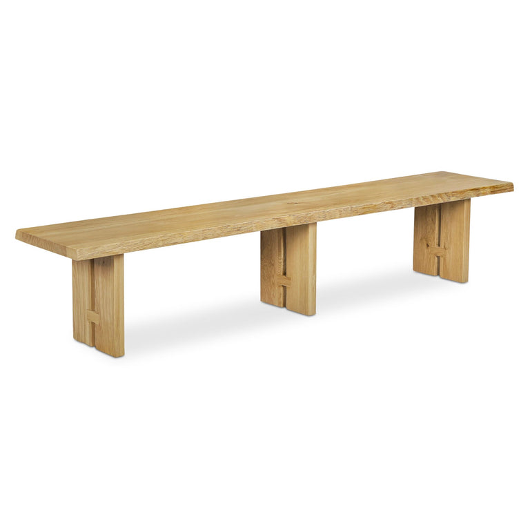 TESSA DINING BENCH NATURAL