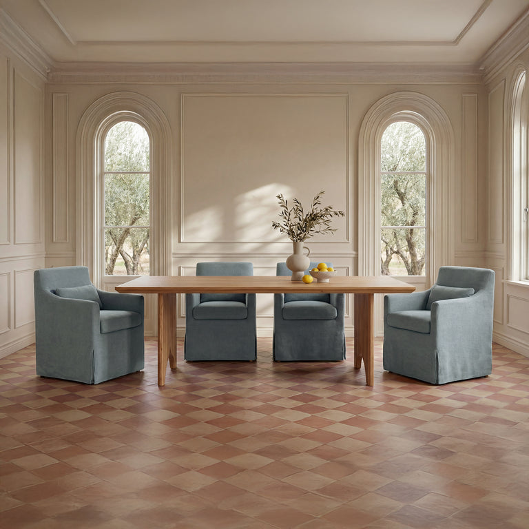 LAKE DINING TABLE BROWN