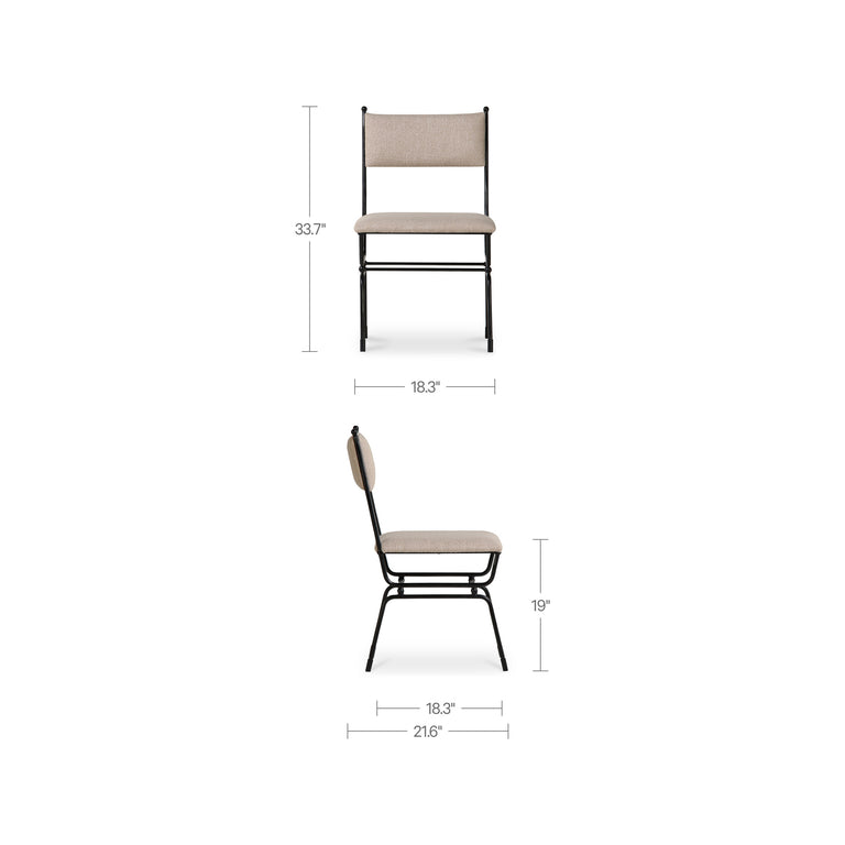 POSTA DINING CHAIR BEIGE