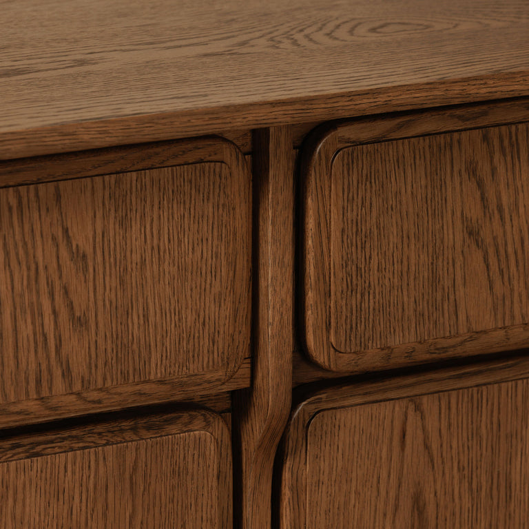 CAROLINE SIDEBOARD WARM BROWN