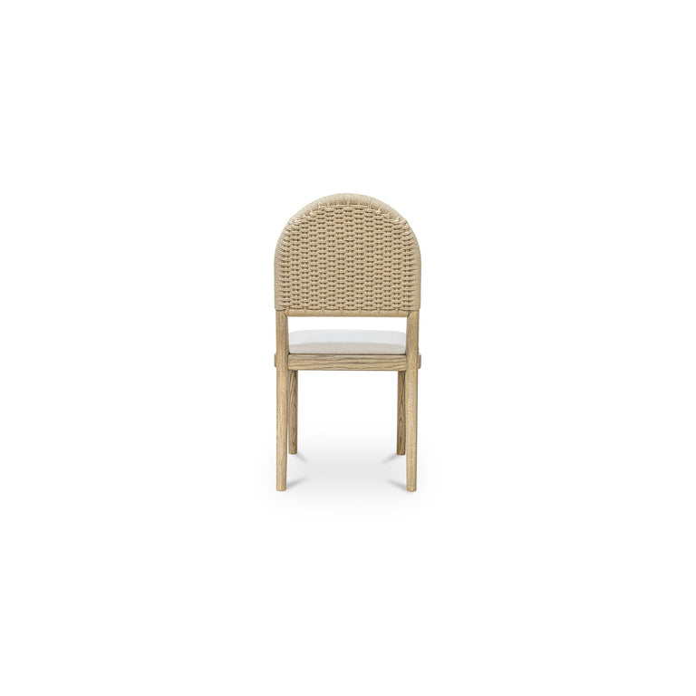 CLAIRE DINING CHAIR NATURAL-SET OF TWO