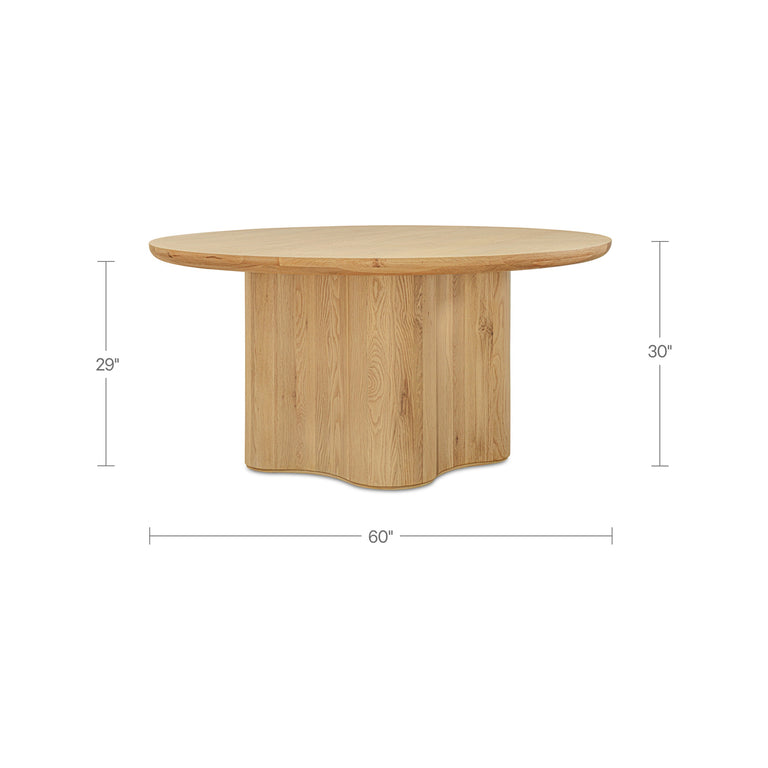 SIDNEY DINING TABLE NATURAL