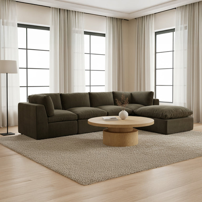 LEIGH COFFEE TABLE BROWN