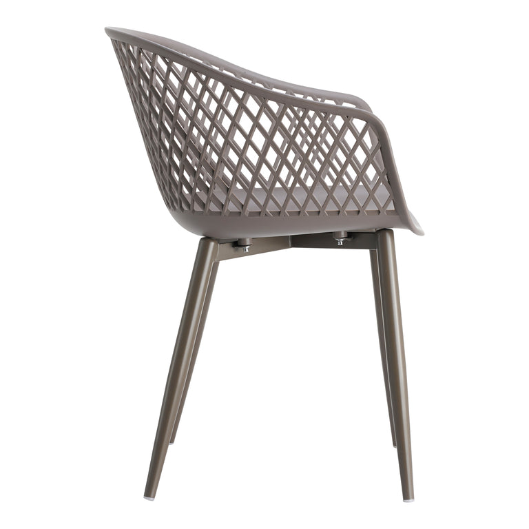 PIAZZA OUTDOOR CHAIR BLACK - SET OF TWO