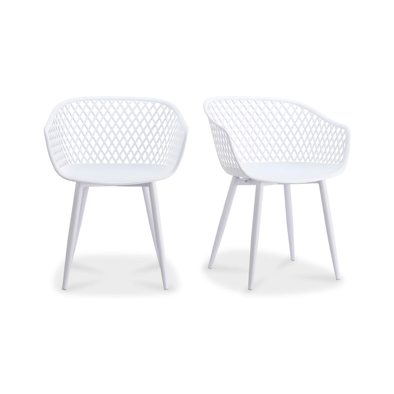 PIAZZA OUTDOOR CHAIR BLACK - SET OF TWO