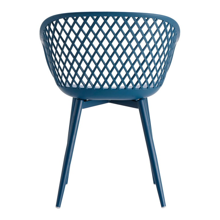 PIAZZA OUTDOOR CHAIR BLACK - SET OF TWO