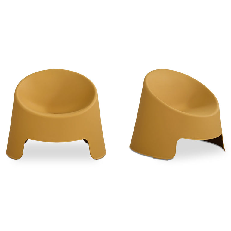 NOLLA OUTDOOR ACCENT CHAIR GREEN-SET OF TWO