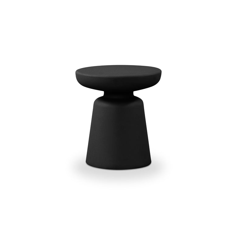 RUTH OUTDOOR SIDE TABLE BLACK