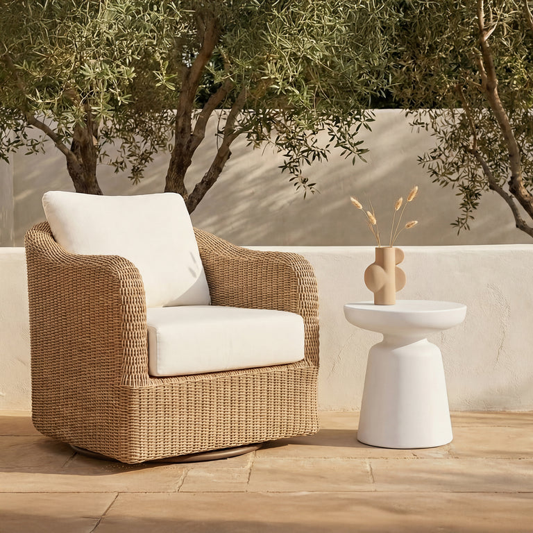 RUTH OUTDOOR SIDE TABLE BLACK