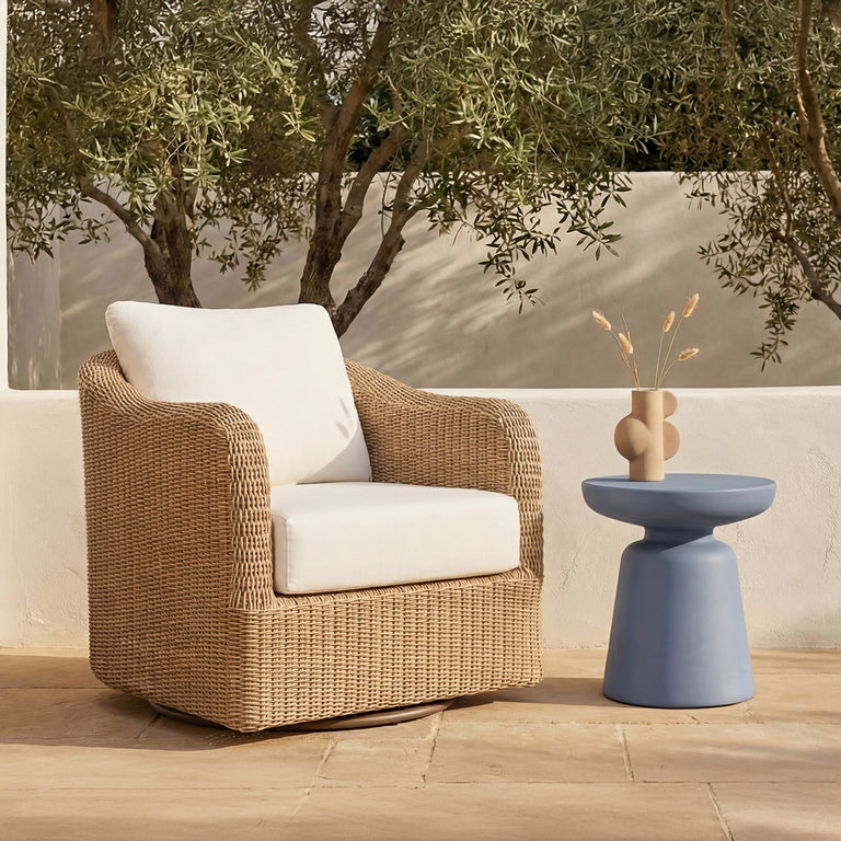 RUTH OUTDOOR SIDE TABLE BLACK