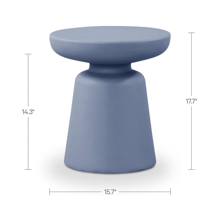 RUTH OUTDOOR SIDE TABLE BLACK