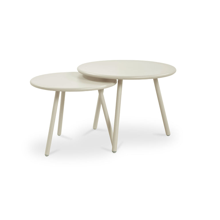 KARI OUTDOOR NESTING COFFEE TABLE BLACK